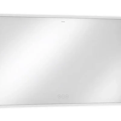 Hansgrohe Xarita E - spogulis ar LED apgaismojumu un apsildi, 120x70 cm, skārien sensors, balts matēts 54985700