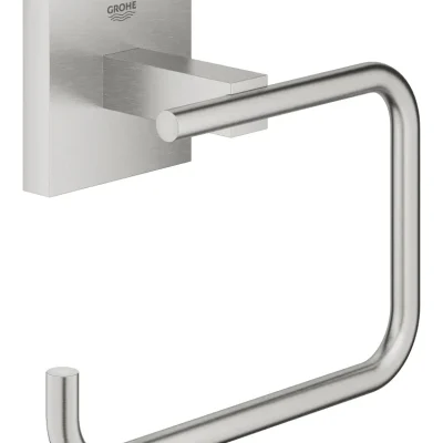 Grohe QuickFix Start Cube - tualetes papīra turētājs, Supersteel 40978DC0