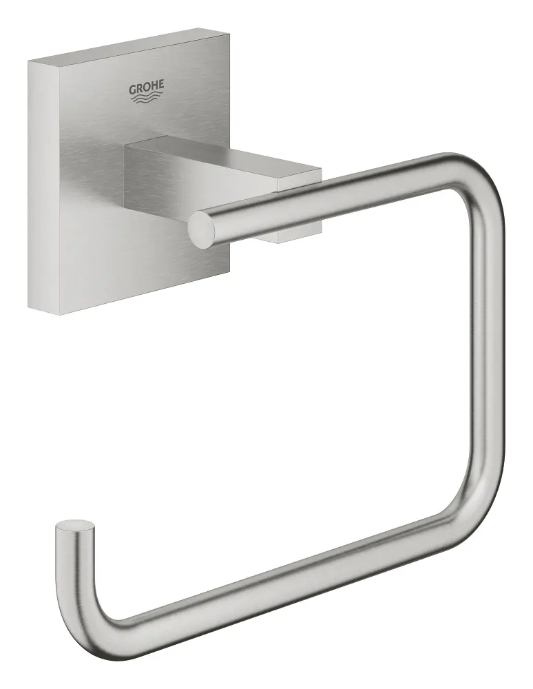 Grohe QuickFix Start Cube - tualetes papīra turētājs, Supersteel 40978DC0