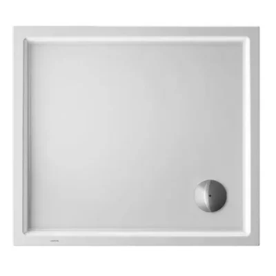 Duravit Starck Slimline - dušas paliktnis, 90x80 cm, pretslīdes, balts 720118000000001