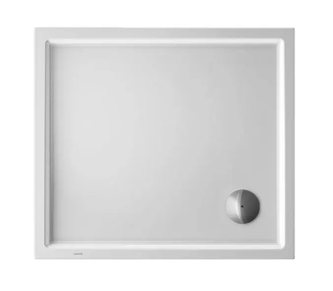 Duravit Starck Slimline - dušas paliktnis, 90x80 cm, pretslīdes, balts 720118000000001