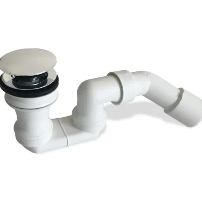 Villeroy & Boch piederumi - vannas noteces komplekts ar Push-Open vadību, hromēts U90952061