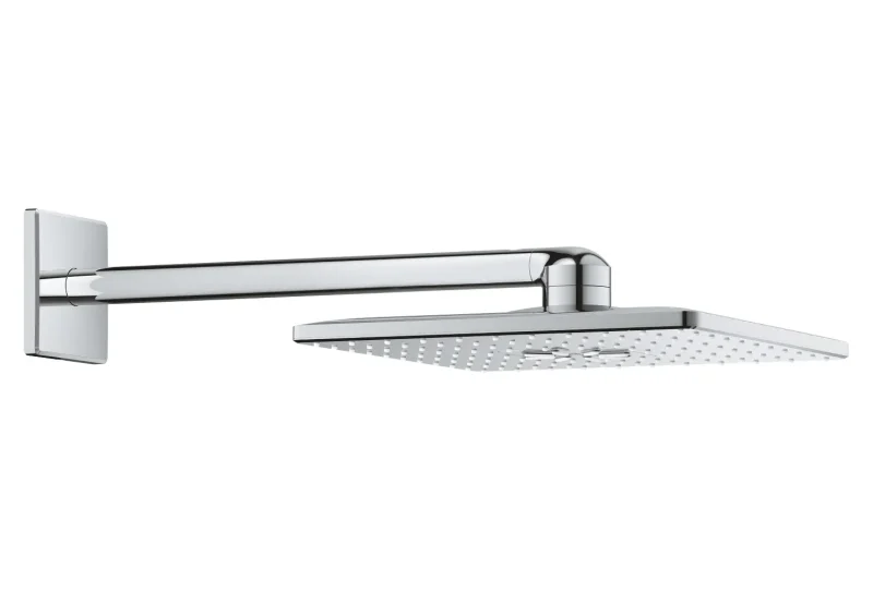 Grohe Rainshower SmartActive Cube - galvas duša 310, izvirzījums 43 cm, 2 strūklas, hromēta 26479000