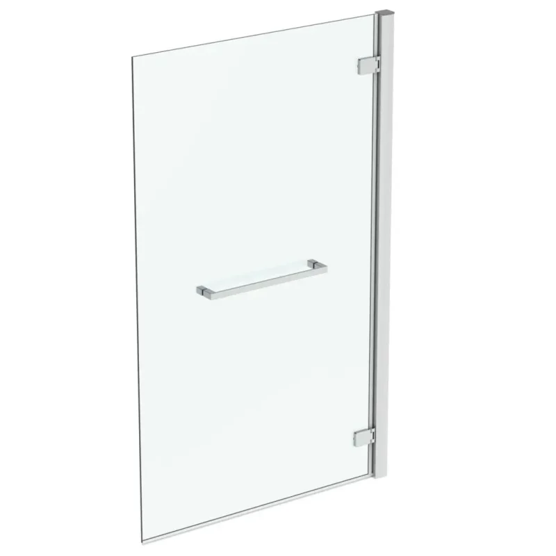 Ideal Standard i.Life - vannas starpsiena ar dvieļu turētāju 90 cm, labā, silver bright/caurspīdīgs stikls T4888EO