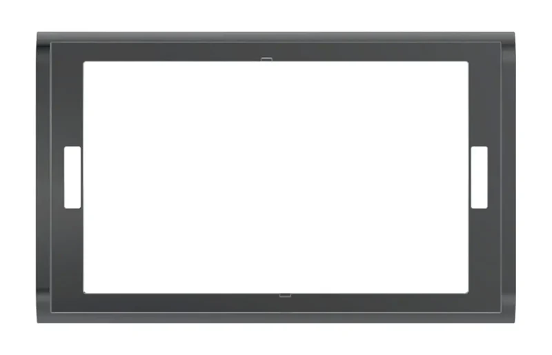 Geberit Sigma70 - apdares rāmis Sigma70, hroms melns spīdīgs 115.623.QC.1