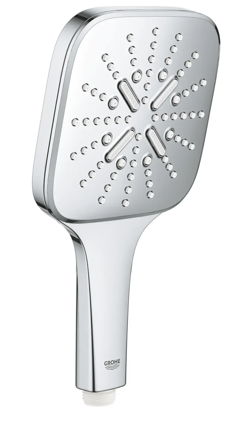 Grohe Rainshower SmartActive Cube - rokas duša 130 6,8 l/min, 3 strūklu veidi, hroms 26552000