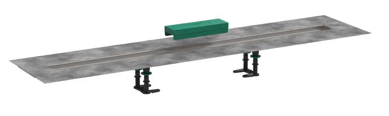 Hansgrohe uBox universal - uzstādīšanas komplekts 1200 dušas renēm, gatavie komplekti, nerūsējošais tērauds 56015180