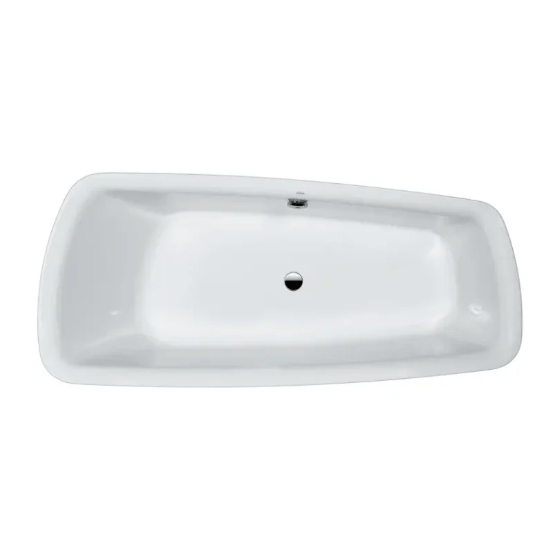 Laufen Palomba Collection - asimetriska iebūvējama vanna 180x80 cm, balta H2428010000001