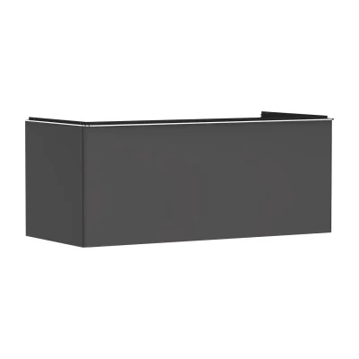 Hansgrohe Xelu Q - izlietnes apakšskapis, 50x118x55 cm, 1 atvilktne, matēti pelēks/matēti melns 54063670