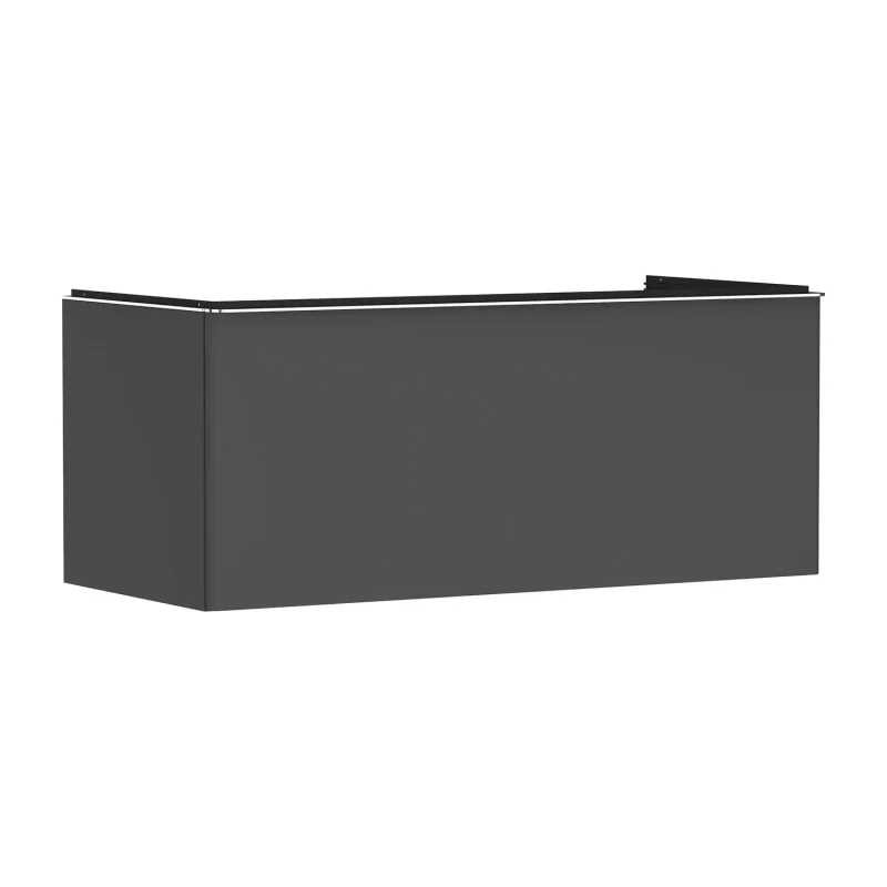 Hansgrohe Xelu Q - izlietnes apakšskapis, 50x118x55 cm, 1 atvilktne, matēti pelēks/hroms 54063000