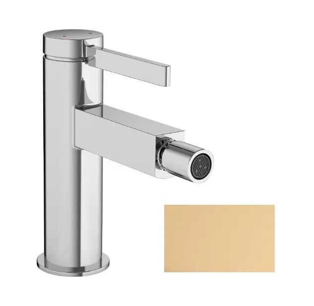 Hansgrohe Finoris - bideta maisītājs ar Push-Open noteces komplektu, birstēta bronza 76200140