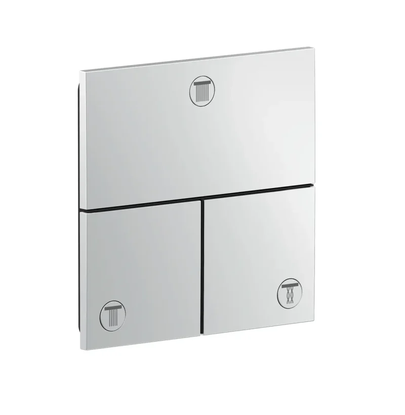 Axor ShowerSelect ID - zemapmetuma vārsts, 3 patērētājiem, hroms 36780000