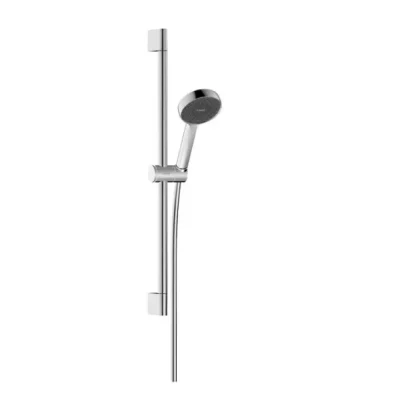 Hansgrohe Activera Select S - rokas dušas komplekts, stienis un šļūtene, 2 strūklas veidi, EcoSmart, hroms 28044000