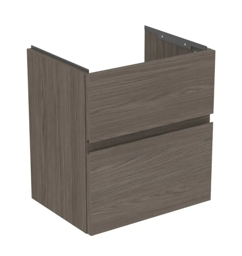 Ideal Standard Finesse - izlietnes skapītis, 50x38x55 cm, 2 atvilktnes, Dark Elm E3378UR