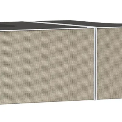 Hansgrohe Xevolos E - izlietnes skapītis, 28x137x55 cm, 2 atvilktnes, matēti balts/bronza strukturēta 54316390