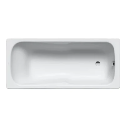 Kaldewei Ambiente - Taisnstūra vanna Dyna komplekts 620, 170x75 cm, pērļu efekts, balta 226100013001
