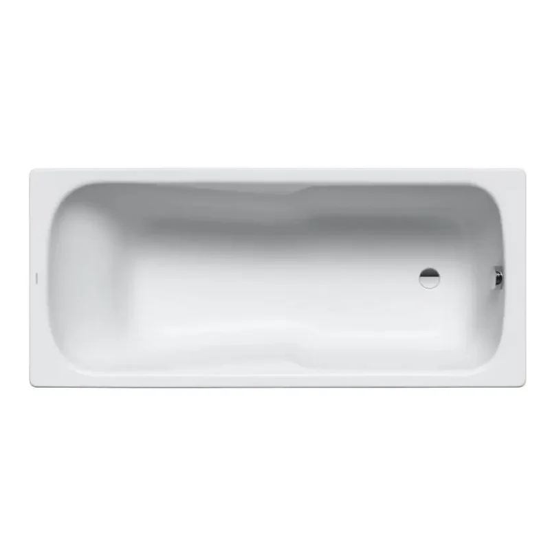 Kaldewei Ambiente - Taisnstūra vanna Dyna komplekts 620, 170x75 cm, balta 226100010001