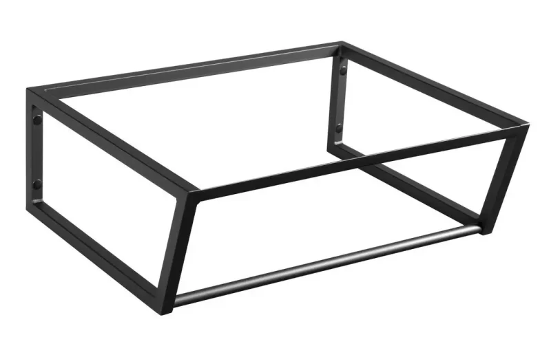 Sapho Ska - konstrukcija zem izlietnes, 60 cm, matēti melns SKA201