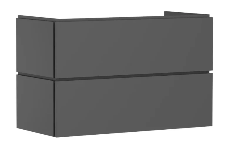 Hansgrohe Xilesa E - izlietnes apakšskapītis, 62x98x47 cm, 2 atvilktnes, matēti pelēks 54262760