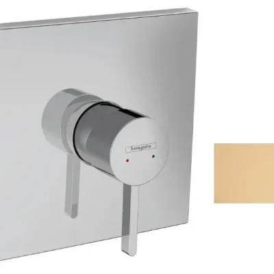 Hansgrohe Finoris - zemapmetuma dušas maisītājs, birstēta bronza 76615140
