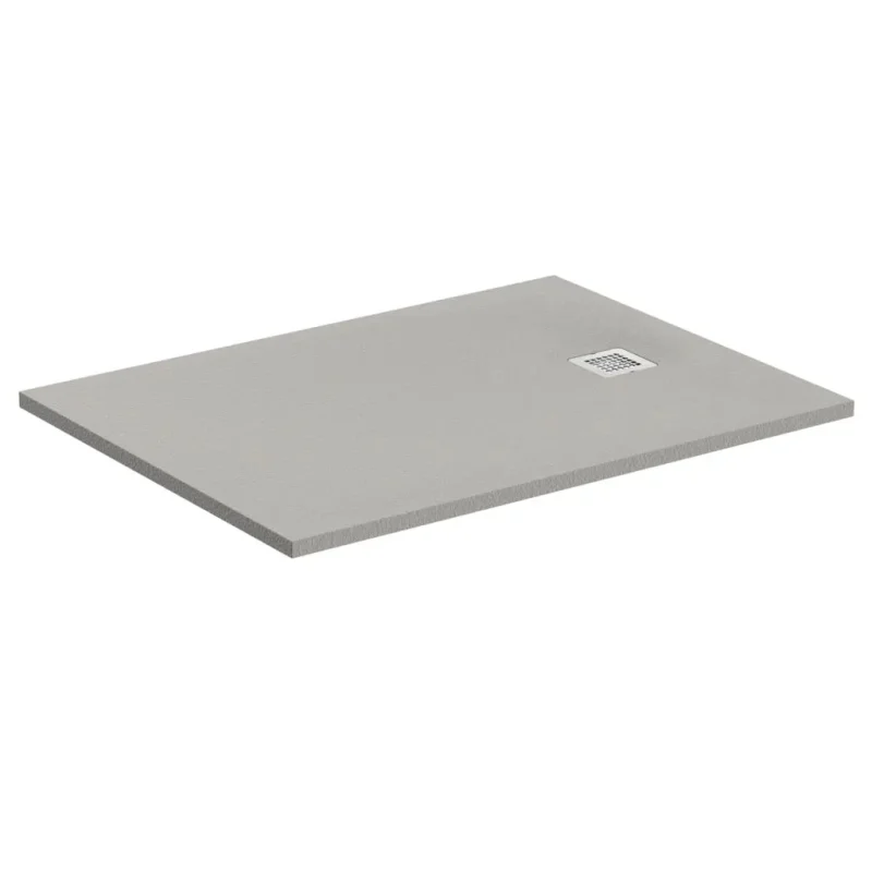 Ideal Standard Ultra Flat S - dušas paliktnis 100x80 cm, betona pelēks K8219FS