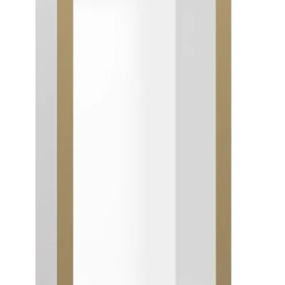 Hansgrohe XtraStoris Individual - sienas niša ar dizaina rāmi, 30x15x10 cm, balts matēts / bronza matēta 56096140