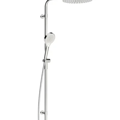 Hansa Viva - dušas komplekts bez maisītāja, diametrs 25 cm, 3 strūklu veidi, hroms 44180300