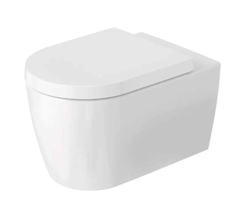 Duravit ME by Starck - piekaramais WC, Rimless, DuraFlush, DuraShield, balts 290709AA00