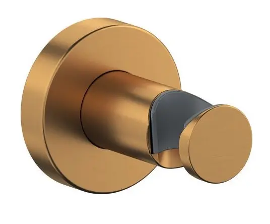 Duravit aksesuārs - dušas turētājs, birstēta bronza UV0620007004