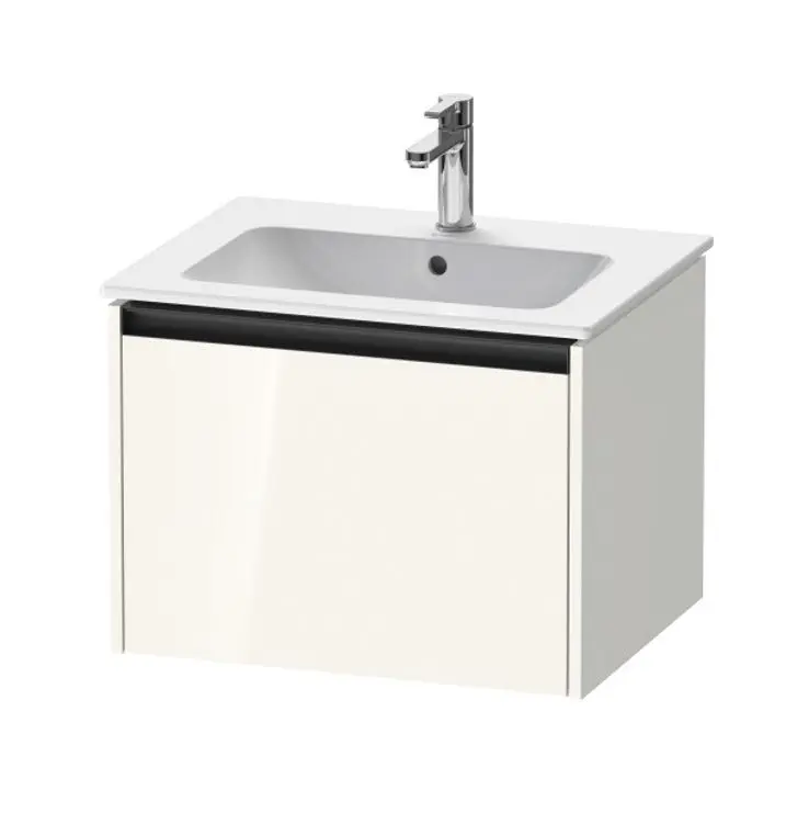 Duravit Ketho.2 - izlietnes skapītis, 44x61x48 cm, 1 atvilktne, balts spīdīgs K25062022220000
