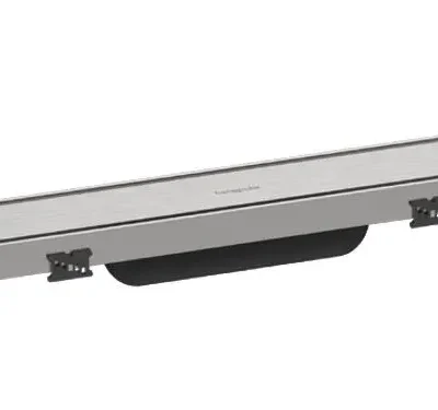 Hansgrohe RainDrain Match Plus - dušas noteka 100 cm, ar resti, birstēts tērauds 56217800