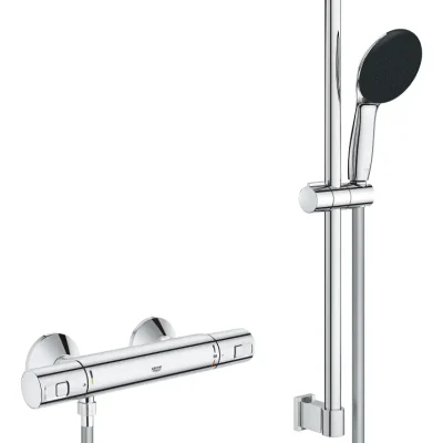 Grohe Precision Start - dušas komplekts ar termostatu, hroms 34597001