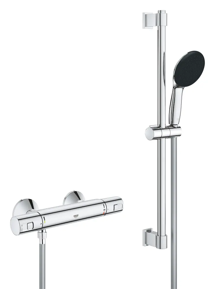 Grohe Precision Start - dušas komplekts ar termostatu, hroms 34597001
