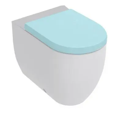 Sapho Kerasan Flo - WC kombinētā bļoda, apakšējais/aizmugurējais izvads, balta 311701