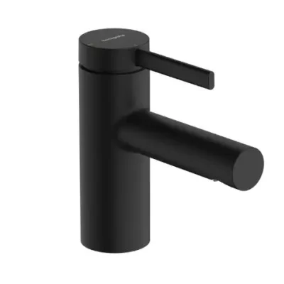 Hansgrohe Zesis S - izlietnes maisītājs ar izvelkamu noteces komplektu, EcoSmart+, CoolStart, matēti melns 74714670