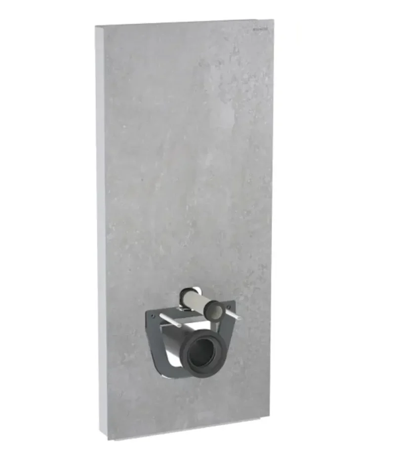 Geberit Monolith - sanitārais modulis sienas WC, 114 cm, pieslēgums apakšā, betona stils 131.031.JV.5