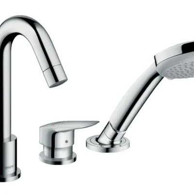 Hansgrohe Logis - vannas malas maisītājs, 3 caurumu montāža, hromēts 71310000