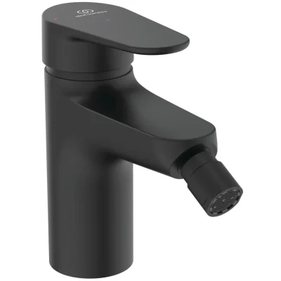 Ideal Standard ALU+ - bideta maisītājs ar Click-Clack noteci, BlueStart, zīdaini melns BE132XG