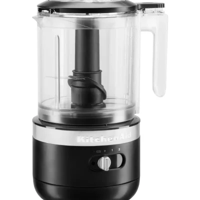 KitchenAid - bezvadu virtuves kombains, matēti melns 5KFCB519EBM