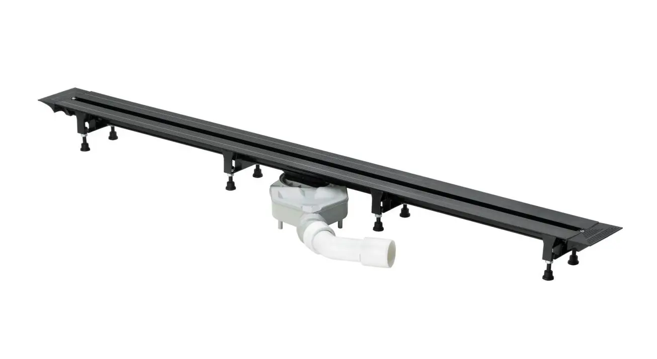 Viega Advantix Vario - dušas noteka 30-120 cm, melna 721671