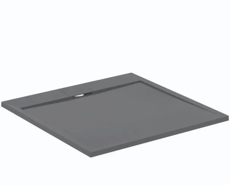 Ideal Standard i.Life - dušas paliktnis 100x100 cm, Anti-Slip, pelēks T5234FS