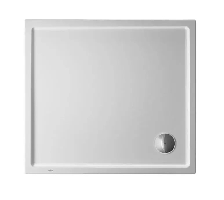 Duravit Starck Slimline - dušas paliktnis 100x90 cm, pretslīdes, balts 720120000000001