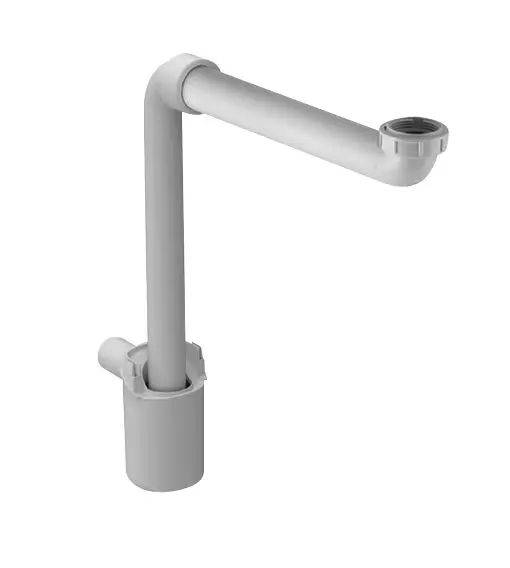 Duravit aksesuāri - vietu taupošs sifons 1 1/4, Alpu balts 0050760000