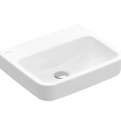 Villeroy & Boch O.novo - roku mazgāšanas izlietne 50x37 cm, bez pārplūdes, 1 caurums maisītājam, Alpu balts 43445301
