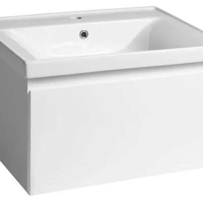 Aqualine Altair - izlietnes skapītis 35x62x45 cm, 1 atvilktne, balts AI267