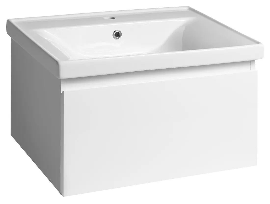 Aqualine Altair - izlietnes skapītis 35x62x45 cm, 1 atvilktne, balts AI267
