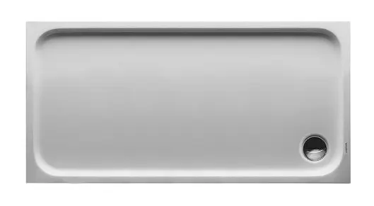 Duravit D-Code - dušas paliktnis 140x70 cm, pretslīdes, Alpu balts 720095000000001