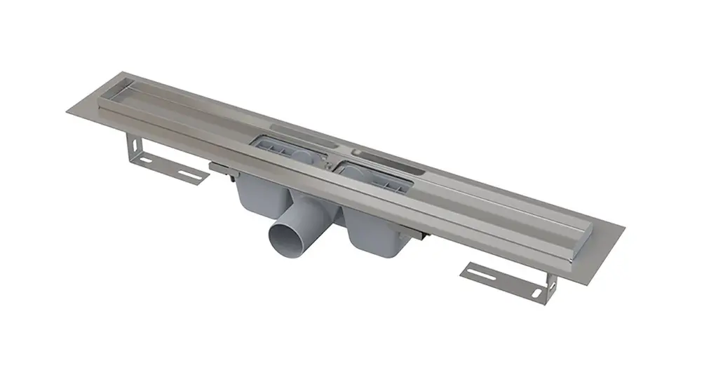 Alcadrain dušas notekas - dušas noteka 65 cm, ar apmali perforētam režģim, nerūsējošais tērauds APZ1-650
