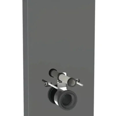 Geberit Monolith Plus - sanitārais modulis sienas WC, 101 cm, pieslēgums apakšā, stikls/lava 131.221.JK.7