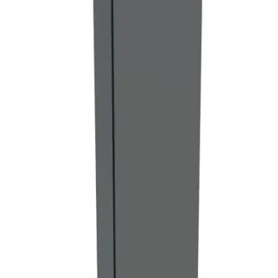 Geberit iCon - augstais skapis 180x45x15 cm, 1 durvis, eņģes K/L, ar iekšējo spoguli, Lava 502.317.JK.1